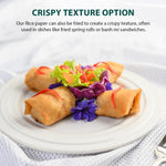 White Rice Paper Wrappers, 34 Sheets, Non-GMO, Gluten-Free, Low Carb, Vietnamese Rice Wraps