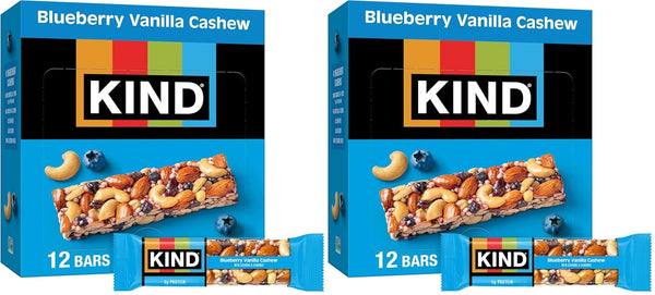 KIND Snack Bars, Cranberry Almond, Gluten Free, High Fiber, 12 Count