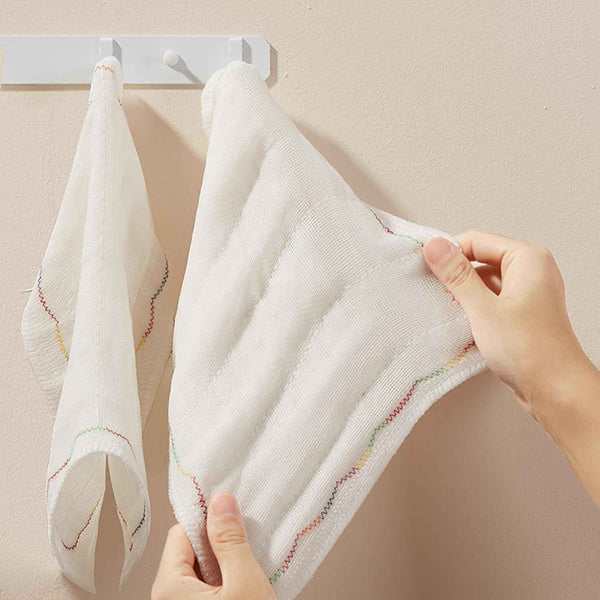 JOYMOOP 18 Pack Microfiber Cleaning Cloth, Kitchen Towels for Dish Drying Washing, Absorbent Streak Free Lint Free Rags for Cleaning, Reusable and Washable Towels - 10" x 10"