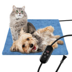 Pet Heating Pad for Indoor and Outdoor use with 6 Level Temperature Control and 5 Timer Functionality