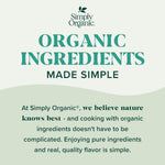 Simply Organic Non-GMO Organic Ceylon Ground Cinnamon, 2.08 Ounce, Mild and Aromatic Flavor
