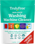 Truly Free Laundry Washing Machine Cleaner & Deodorizer | Top & Front Load Washer Cleaner