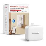 SwitchBot Smart Switch Button Pusher - Bluetooth Fingerbot for Rocker Switch/One-Way Button, Automatic Light Switch, Timer and APP Control, Works with Alexa When Paired with SwitchBot Hub (Black)