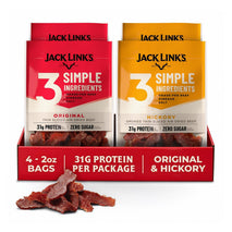 Jack Link's Air Dried Steak Slices Multipack with 3 Simple Ingredients
