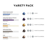 Nespresso Original Line Variety Pack, 50 Count Espresso Coffee Pods