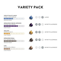 Nespresso Original Line Variety Pack, 50 Count Espresso Coffee Pods