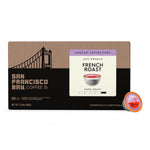San Francisco Bay French Roast K-Cup Coffee Pods, 80-count, Dark Roast, Compostable