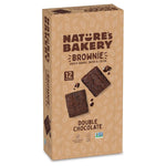 Nature's Bakery Double Chocolate Brownie Bars, Whole Grains, Dates, and Cocoa, Plant Based, Dairy-Free Snack Bars