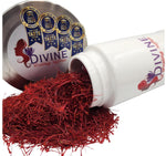 Divine Saffron Threads - Pure Red Saffron from Afghanistan - 1g - Award Winning for Cooking & Wellness