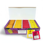 Bulk Pack of 100 Assorted Organic Fruit Green Tea Bags