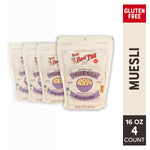 Bob's Red Mill Gluten Free Muesli, 16oz (Pack of 4) - Gluten Free, Non GMO, Kosher