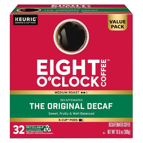 Eight O'Clock Coffee The Original Decaf Single-Serve Keurig K-Cup Pods