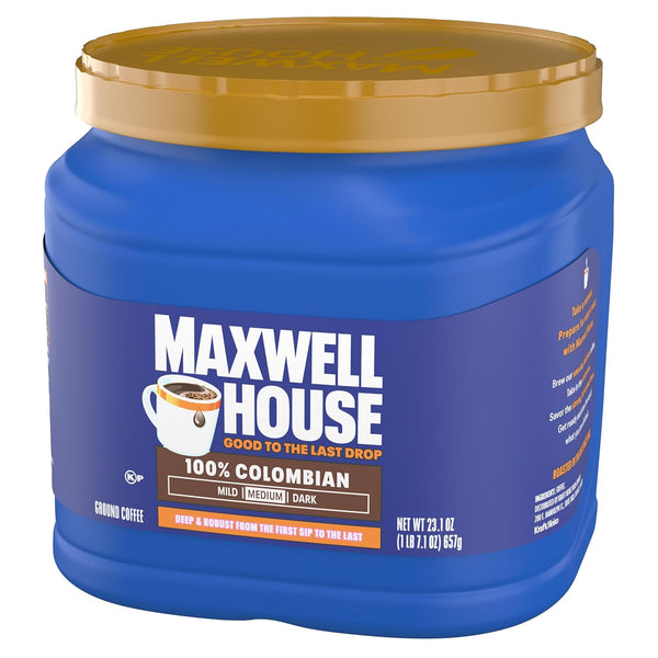 Maxwell House 23.1oz Ground Coffee - 100% Colombian Medium Roast