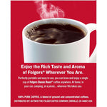 Folgers Classic Roast Coffee Singles, 19 count medium roast coffee pods