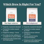 Bulletproof High Achiever Single-Serve Coffee Pods, 24 Count, Medium-Dark Roast