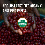 Peet's Organic Dark Roast Ground Coffee, 100% Arabica - 18oz French Roast Bag