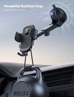 Lamicall Car Phone Holder with 360° Rotation and Adjustable Mount