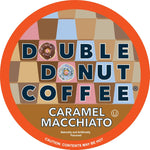 Double Donut Coffee Cappuccino Pods for Keurig K Cups Brewers, 24 Count