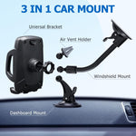 Vansky 3-in-1 Universal Car Phone Holder Mount
