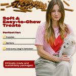 Soft Beef Jerky Dog by Kaley Cuoco, Air Dried, Free Range Beef, 6 Oz