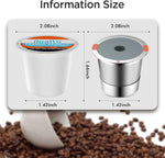 Reusable K Cups and Coffee Pods for Keurig 2.0 and 1.0 Coffee Makers