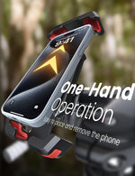 Upgraded Bike Phone Holder Handlebar for Large Phone Cases