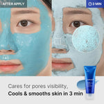 Medicube Zero Pore Blackhead Mud Facial Mask, Korean, AHA, BHA, PHA, 3-minute quick dry formula, 3.52 oz, blackhead removal, pore tightening