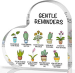 Things I Can Control Mental Health Decor, Acrylic Heart Gifts Mindfulness Decor for Therapy Office , School Counselor Sign Therapist Office Art Decorations for Therapist Office Living Room Bedroom