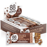 88 Acres Granola Bars, Dark Chocolate Sea Salt, 12 Count, Individually Wrapped, School Safe, Allergen Free