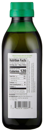 Amazon Fresh, Mediterranean Extra Virgin Olive Oil, 16.9 Fl Oz