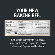Hu Dark Chocolate Baking Chips, Organic 65% Cacao, 7oz - Unprocessed, Non-GMO, Vegan