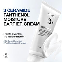 anua 3 ceramide panthenol hydrating face moisturizer 100ml non comedogenic korean skincare