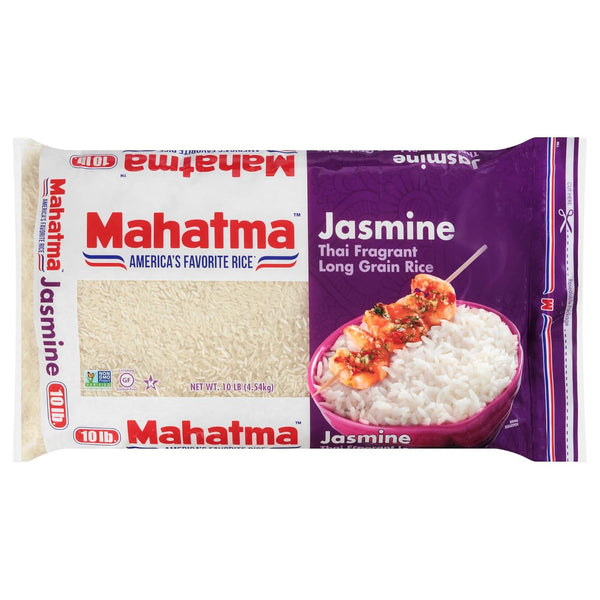 Mahatma Jasmine, 5lb Bag of Fragrant Thai, Indian or Cambodian Rice, Stovetop or Microwave