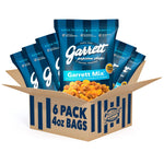 Garrett Popcorn Mix, 4 Ounce Bags, Pack of 6, Classic Chicago Style Cheese and Caramel Popcorn