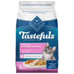 Blue Buffalo Tastefuls Adult Dry Cat Food, Sensitive Stomach Formula, Made in USA, Chicken Recipe, 7-lb Bag