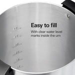 Hamilton Beach 45 Cup Coffee Urn and Hot Beverage Dispenser, Silver, Fast Brewing, Two-Way Dispensing