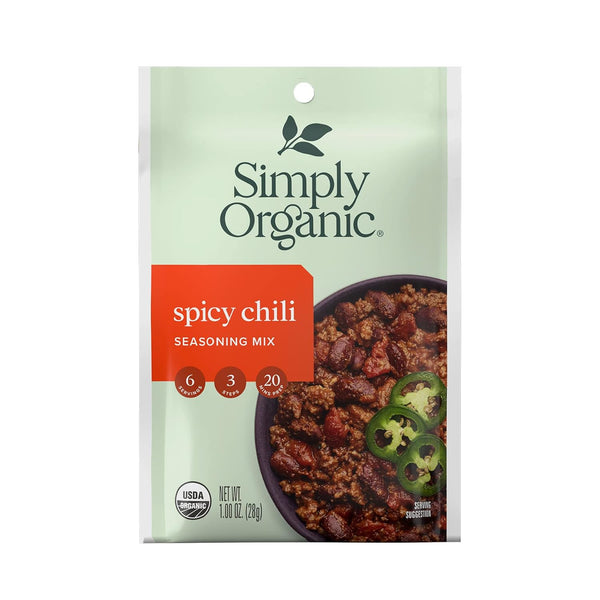 Simply Organic Cayenne Pepper, 2.50 Ounce, Pure, Organic, No GMOs, Kosher, Versatile Spice for Chili and Curries