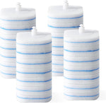 Disposable Toilet Brush - Toilet Bowl Cleaner, Toilet Cleaning Supplies, Toilet Brush with Holder, 14 Refills for Deep Cleaning and Hygienic Bathroom Maintenance