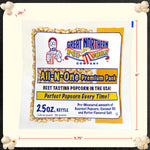 12-Count Pre-Measured Popcorn Packs for Popping Machines