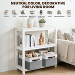 Large Closet Storage Baskets with Handles for Home Organization