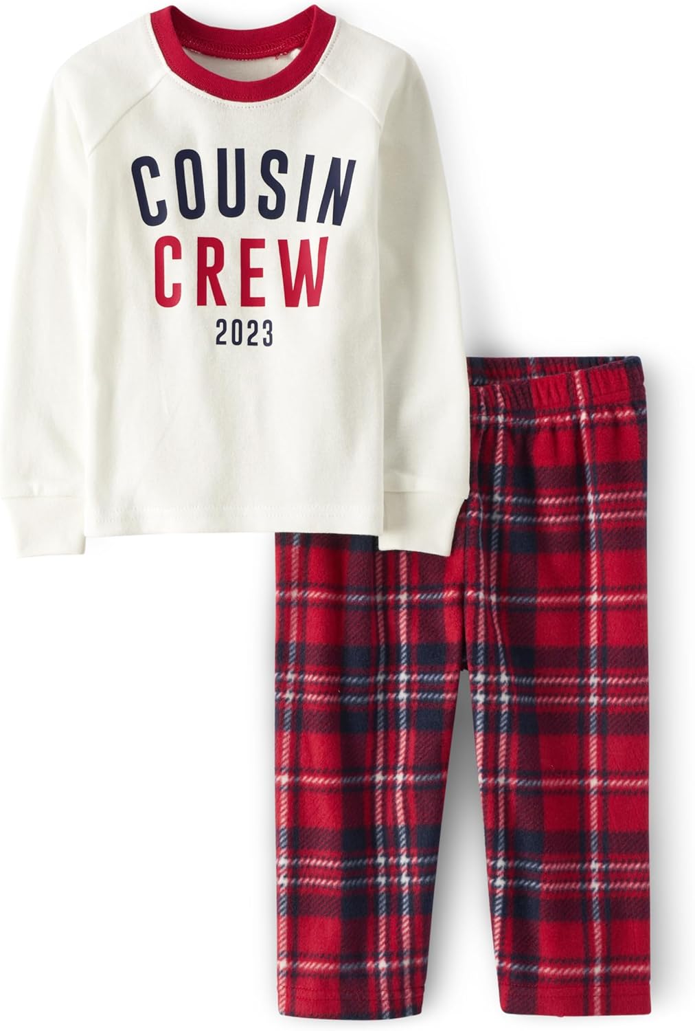 The Children's Place unisex-baby And Kids, Sibling Matching, Christmas Pajama Sets, Fleece