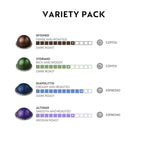 Nespresso Vertuo Dark Roast Coffee and Espresso Pods Variety Pack