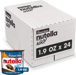 Nutella & GO! Chocolate Hazelnut Spread with Pretzel Sticks, 24 Snack Packs, 1.9 oz Each