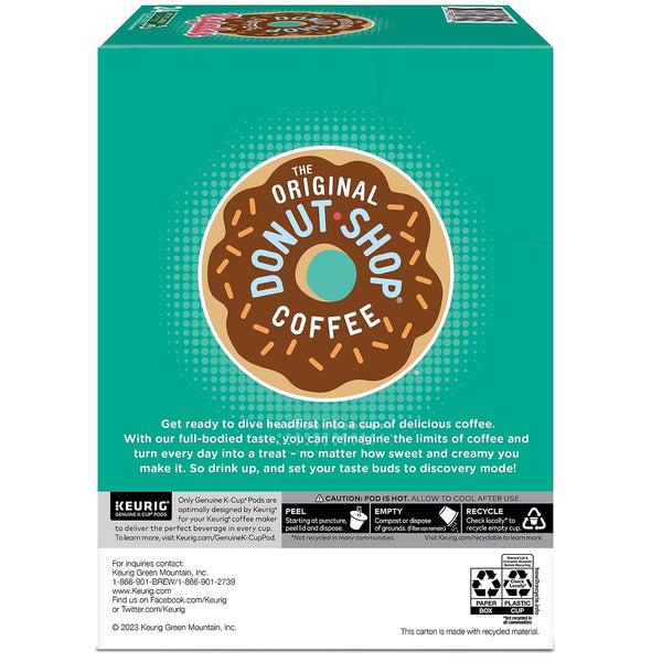 The Original Donut Shop Regular Keurig Single-Serve K-Cup Pods, Medium Roast Coffee, 24 Count