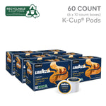 Lavazza Costiera Gran Aroma single-serve Keurig K-Cup pods, light roast coffee, 60-count box