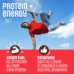 Lenny & Larry's Protein Cookie, Big Time Brownie, 16g Plant Protein, 10g Fiber, Soft-Baked, Vegan, Non-GMO, 4oz, Pack of 12