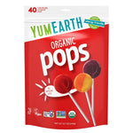 YumEarth Organic Vitamin C Pops Variety Pack, 40 Fruit Flavored Favorites Lollipops, Allergy Friendly, Gluten Free, Non-GMO, Vegan, No Artificial Dyes