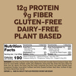 No Nuts! Chocolate Chip Protein Bars, 100% Nut-Free, Vegan, Gluten-Free, Non-GMO, Organic, Kosher, 12 Count