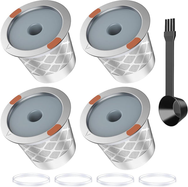 Reusable K Cups and Coffee Pods for Keurig 2.0 and 1.0 Coffee Makers
