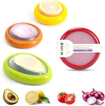 Winb reusable fruit savers set of 4 for avocados, tomatoes, and more
